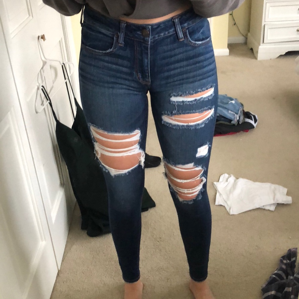 American eagle jeans size 4 long